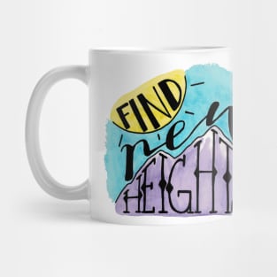 Find New Heights Mug